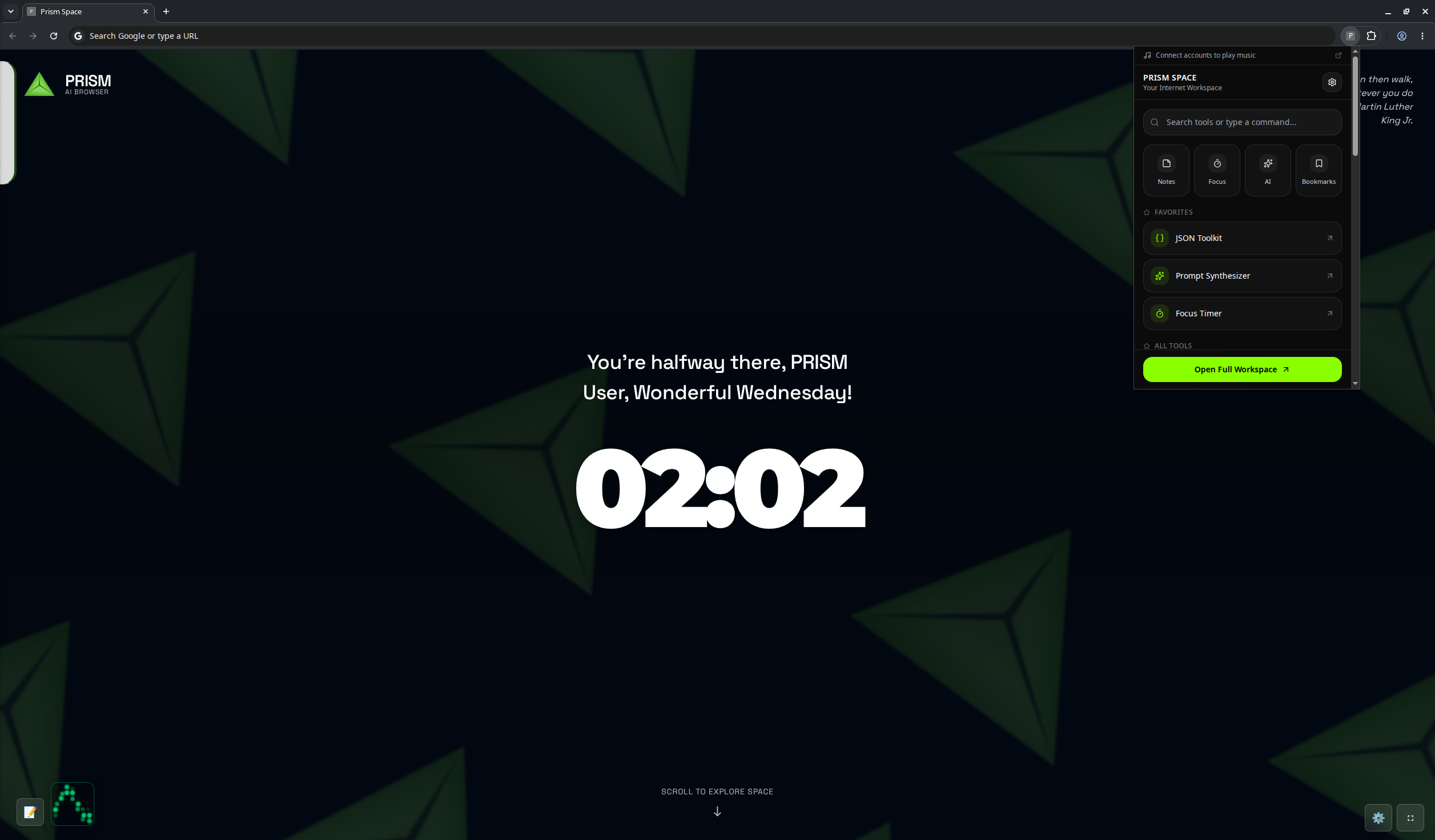 Extension Popup
